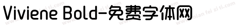 Viviene Bold字体转换